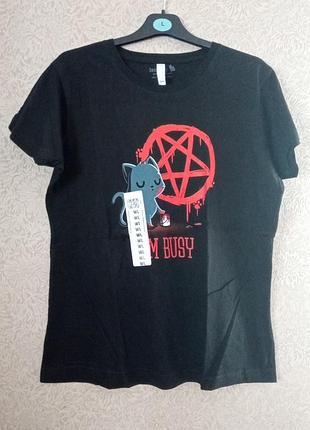 Женская футболка хлопковая