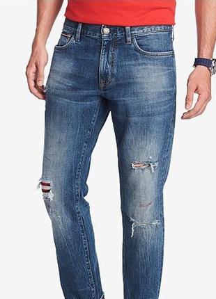 Мужские джинсы премиум качества tommy hilfiger