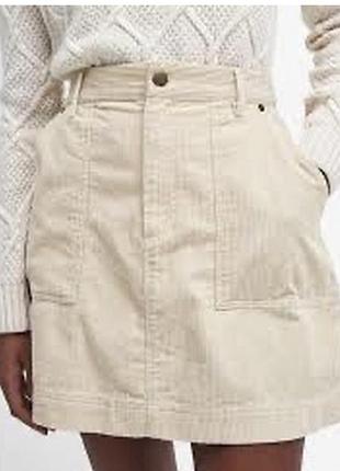 Юбка женская мини вельвет h&m классная стильная модная