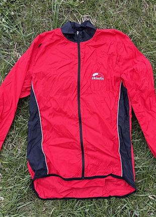 Велокуртка, ультралегкая веловетровка skinfit