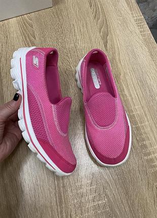 Skechers go walk 2 мокасины балетки туфли