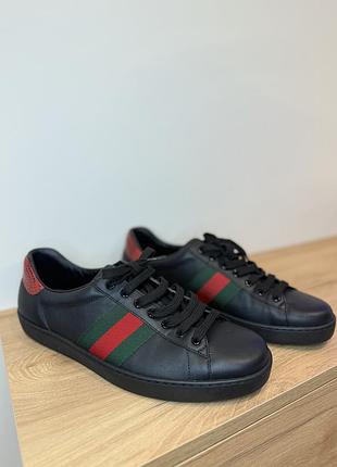 Кеди gucci ace
