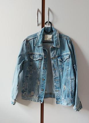 Zara джинсовка унісекс