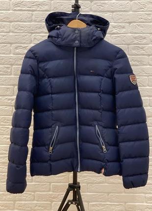 Женский пуховик tommy hilfiger jeans