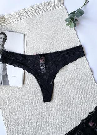 Кружевные прозрачные трусики hunkemoller