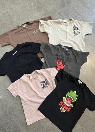 Футболки на мальчика 4/5 лет