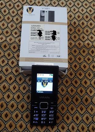 Мобильный телефон dual sim viaan идеал, рабочий коробка