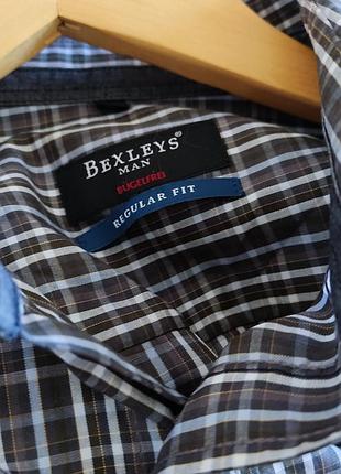 Рубашка в клетку из мужского плеча bexleys man
