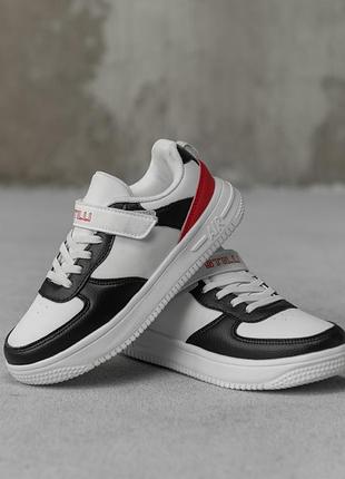 Детские кроссовки air black/red kt110-2 вт7775(k4 1 - 02)