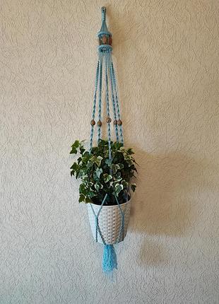 Кашпо підвісне, макраме, 2 шт.