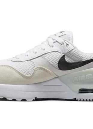 Кроссовки женские nike air max systm белые