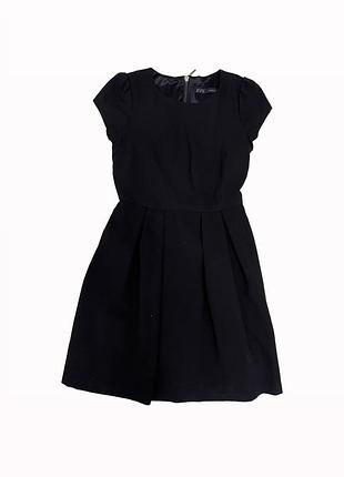 Маленька чорна сукня zara з рукавами фонариками2 фото