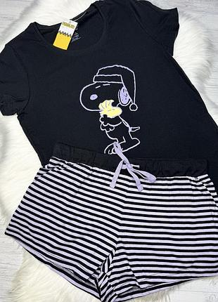 Піжамка футболка і шорти s 36/38 peanuts