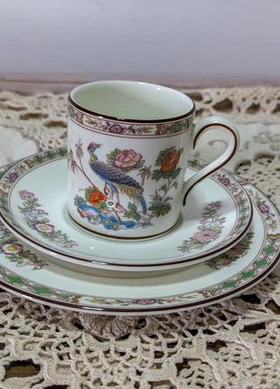 Кавові трійки, kutani crane, wedgwood