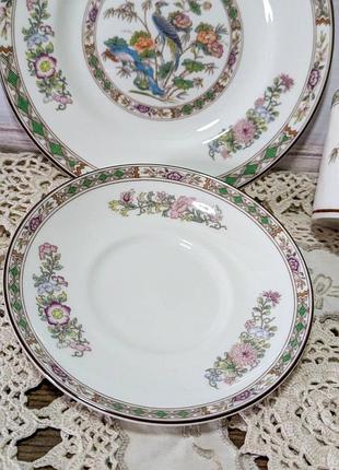 Кофейные тройки, kutani crane, wedgwood7 фото