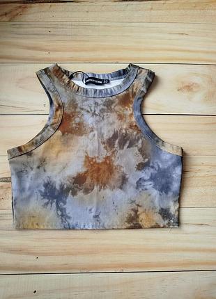 Короткий топ майка prett littlething 10 размер