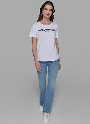 Футболка karl lagerfeld xs, s оригинал
