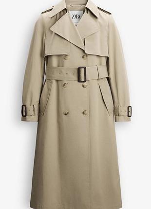Новинка! must have! невероятно стильный тренч, плащ zara.