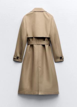 Must have! новинка! невероятно стильный тренч, плащ zara.6 фото