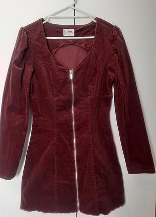 Вельветова сукня tally weijl