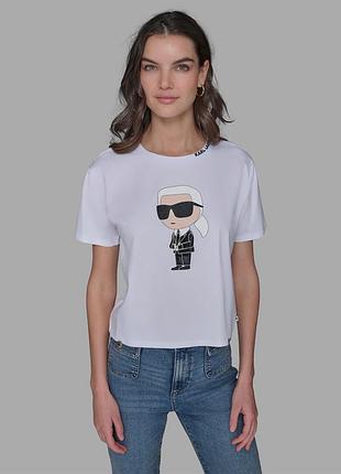 Футболка karl lagerfeld xs, s, m, l, xl оригинал