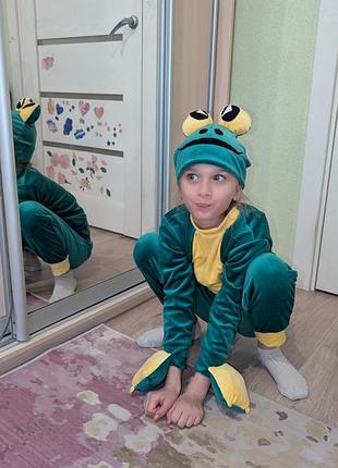 Карнавальний костюм жабки.