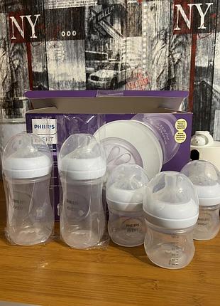 Бутылочки для кормления philips avent natural