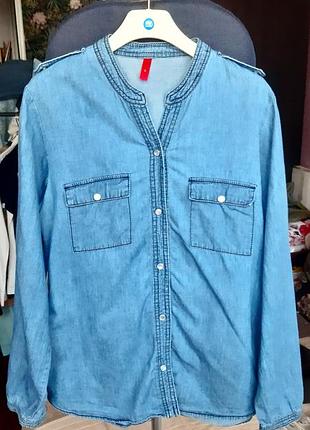 Джинсова сорочка рубашка