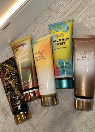 Лосьон парфюмированный крем для тела victoria’s secret кокосовый 🥥