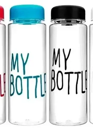 Пляшечка   для води  прозора 350 мл