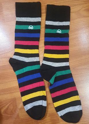 Носки женские, для девочки в цветную полоску