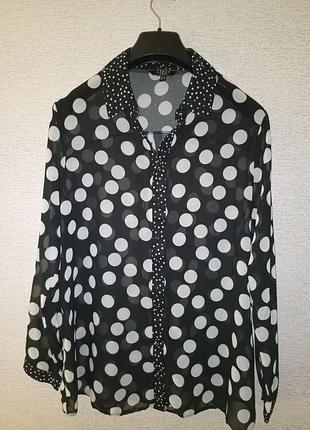 Чудова сорочка в горохи