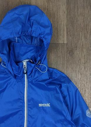 Ветровка regatta great outdoor 5000 мембрана синяя мужская спортивная осенняя голубая куртка