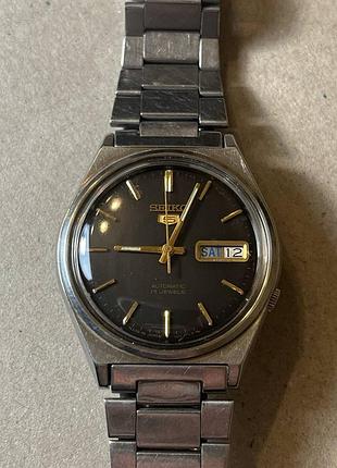 Часы seiko 5 (black)
