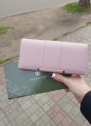 Гаманець жіночий saralyn  рожевий
