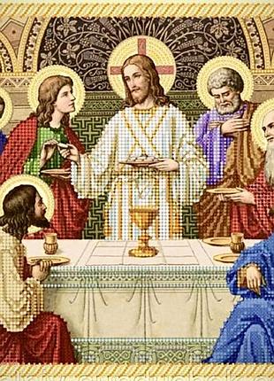 Схема для вишивання бісером таємна вечеря