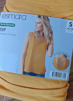 Жіночий топ esmara® з органічної бавовни, розмір наш 50-52(l 44/46 євро)