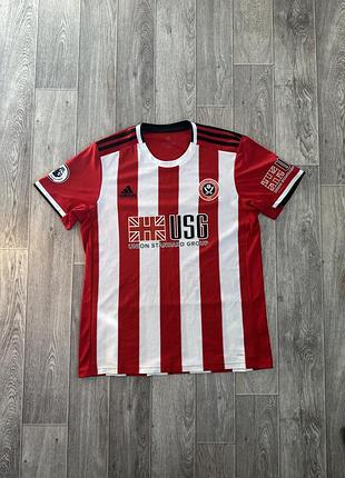 Футбольна футболка adidas sheffield united home adidas m l red червона біла