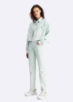 Коротка джинсова куртка calvin klein