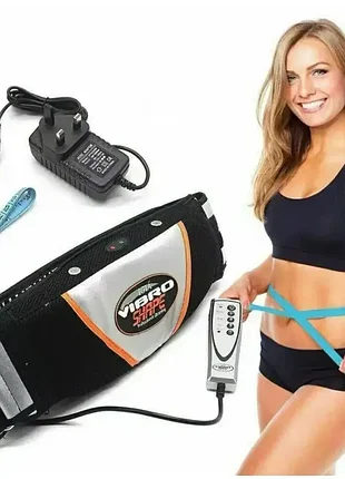 Пояс масажний для схуднення з ефектом сауні vibro shape