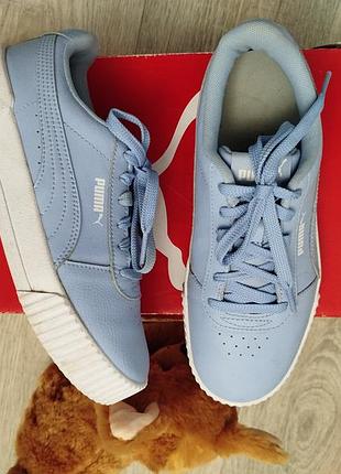 Женские кроссовки кожа puma