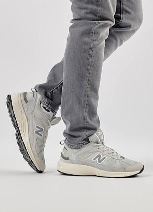 Мужские кроссовки new balance 878 gray beige