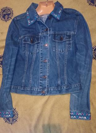 Куртка джинсовая винтаж