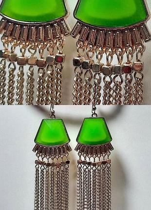 Винтажная бижутерия серьги