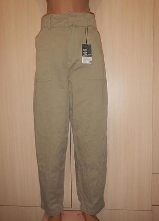 Джинси barrel high rise primark p.48(12\40)