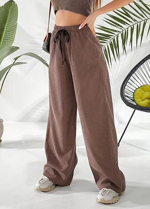 Брюки вельветові