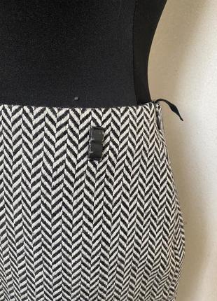 Юбка в гусиную лапку2 фото