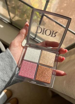 Палетка хайлайтеров хайлайтер диор dior