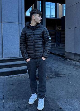 Куртка stone island  garment dyed micro yarn down