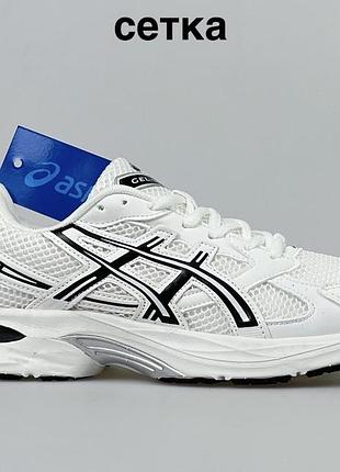 Женские летние кроссовки asics gel-kahana 1130 white black летнее женкинкие кроссы акс белое сетка